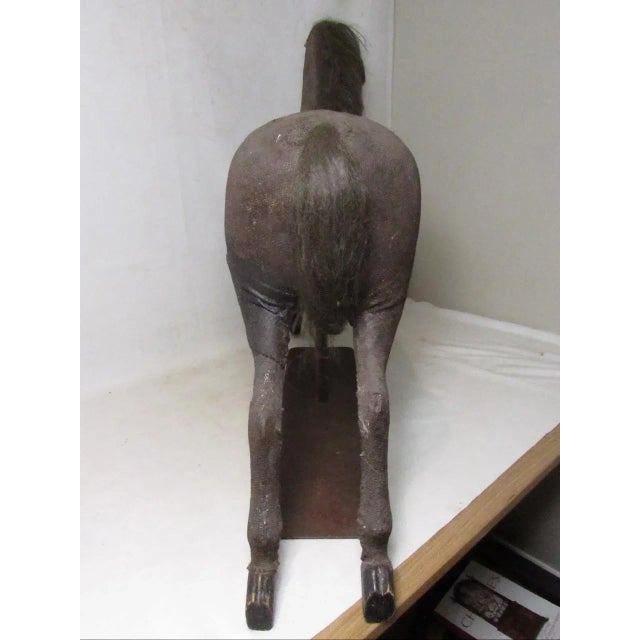 Antique Folk Art Horse Figure For Sale - Image 14 of 18