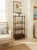 Vintage Four-Tier Turned-Wood Étagère Stand With Base Drawer For Sale - Image 11 of 12