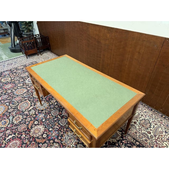 English Cherrywood Writing Desk For Sale - Image 14 of 17