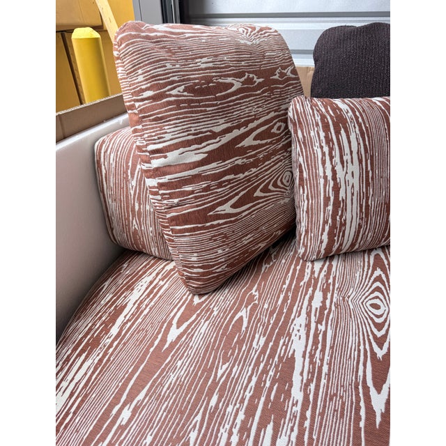 Wood Minotti Florida Outdoor Round Loveseat For Sale - Image 7 of 12
