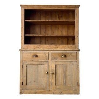 Antique Victorian Pine Hutch | Kitchen Dresser For Sale