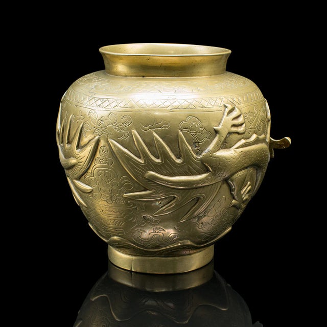 1880's Pair of Antique Flower Urns For Sale - Image 6 of 12