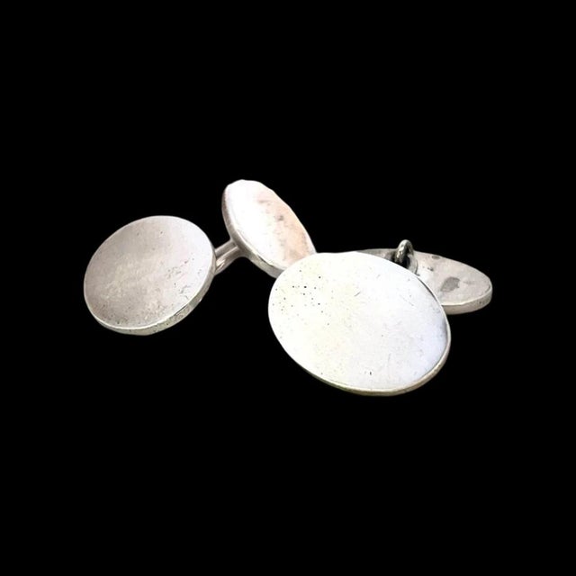 Tiffany & Co Estate Cufflinks Sterling Silver TIF670 TRUSTED SELLER SINCE 2002 PLEASE SEE OUR HUNDREDS OF POSITIVE...