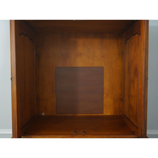 Century Furniture Century Large Country Distressed Finish Tv Armoire For Sale - Image 4 of 18