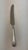 1980s Silver Dinner Knife, Feather Edge . For Sale In New York - Image 6 of 11