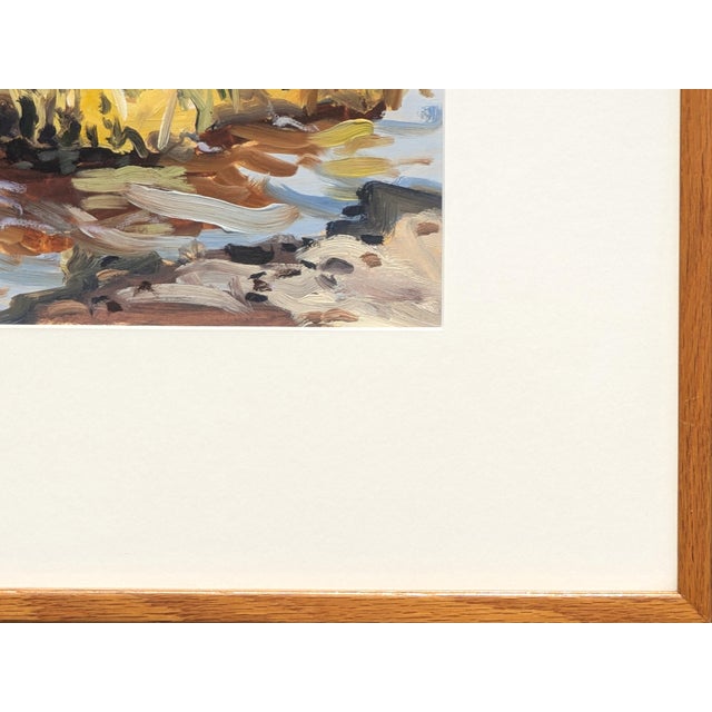 Philip Koch "Marsh Grass" Contemporary Colorful Wetlands Landscape Oil Painting, 20th Century For Sale - Image 9 of 12