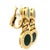 Contemporary 1990s Pair of Bulgari Bvlgari 18k Gold Black Onyx Drop Clip Earrings For Sale - Image 3 of 14