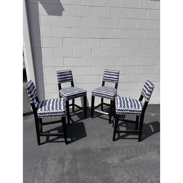 Selling FOUR Chair Stools $400 for each or $1,400 for all The chairs are counter height and are from Lee Industries with...
