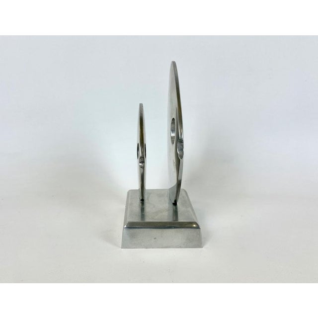 Vintage Aluminium Fish Sculpture from Hattakitkosol Somchai, Denmark, 1982, in Flawless conditions. Designed 1980 to 1989...