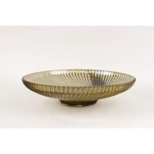 Mid-Century Modern Glass Bowl, France, 1960s For Sale - Image 4 of 16