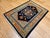 Vintage Tibetan Medallion Rug, Wool on Cotton, Black & Green, 1900s, 2' x 3' For Sale - Image 11 of 11