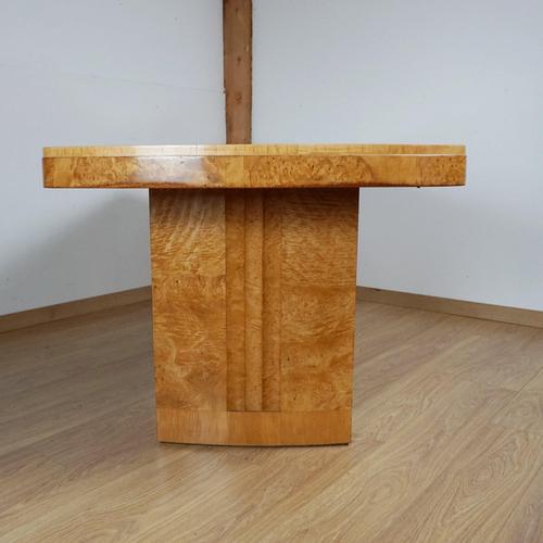 Art Deco Six Seater Dining Suite, 1930s, Set of 7 For Sale - Image 3 of 18