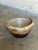 Brown Studio Ceramic Light Brown Gradient Bowl 1960s Mid-Century Modern For Sale - Image 8 of 10