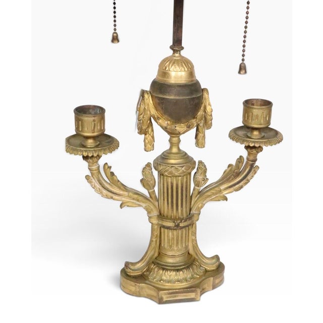 Vintage French Bouillotte Table Lamp For Sale In New York - Image 6 of 12