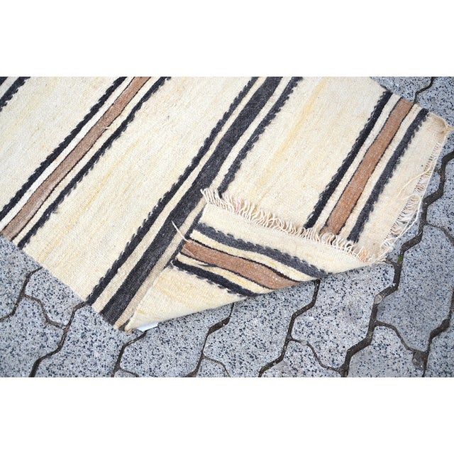 Tribal Vintage Handmade Hallway Runner For Sale - Image 3 of 11