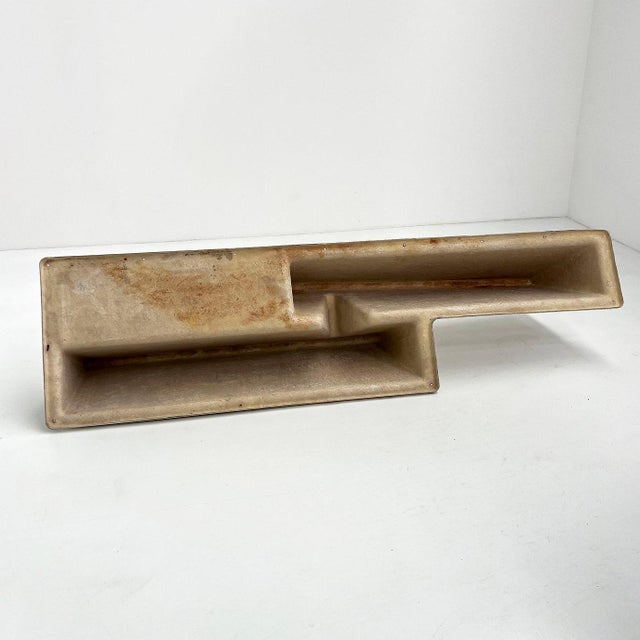 Fiberglass Wall Unit with Desk and Bench or Shelves from Club Med, 1970s For Sale - Image 6 of 13