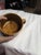 Contemporary Vintage Ceramic Soup Mug With Handle For Sale - Image 3 of 3