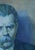 Realism Maxim Gorky Portrait, Original Soviet Oil Painting on Canvas, 1970s 50-70 For Sale - Image 3 of 6