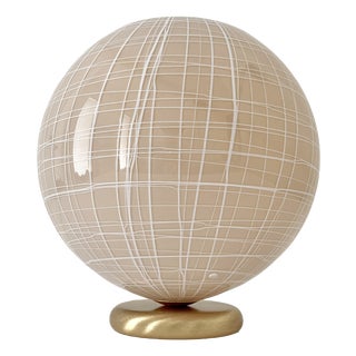 Peonia T 25 Table Lamp in Cream Murano Glass from La Murrina, 1990s For Sale