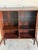 Brown Rosewood Glass Cabinet Bookcase Denmark Mid-Century Modern 1970s For Sale - Image 8 of 9