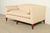 Contemporary Barbara Barry for Baker Furniture Modern Regency Upholstered Camelback Sofa For Sale - Image 3 of 12