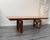 Geometric Dining Table in Oak and Cherrywood by Luca Scacchetti, 1970s For Sale - Image 4 of 9