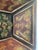 Late-18th C. Italian Polychrome Ceiling Panel With Verdigris Rosette For Sale - Image 9 of 18
