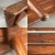 1960's Mid-Century Modern Danish Style Wood Slat Coffee Table For Sale - Image 9 of 13