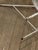 Set of 3 Wrought Iron Garden Patio Chairs Mesh Seats Backs Att Russell Woodard For Sale - Image 11 of 12