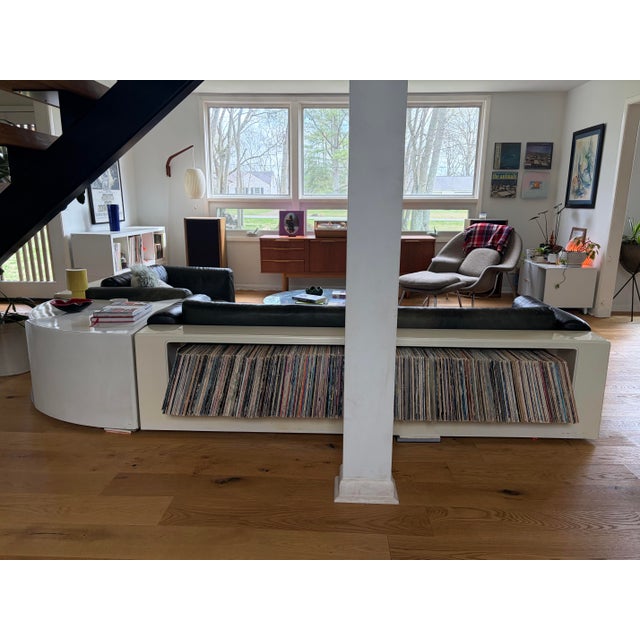 Iconic architectural seating Italian designed by Cini Boeri for Knoll in the early 1970s. Original stickers and markings...