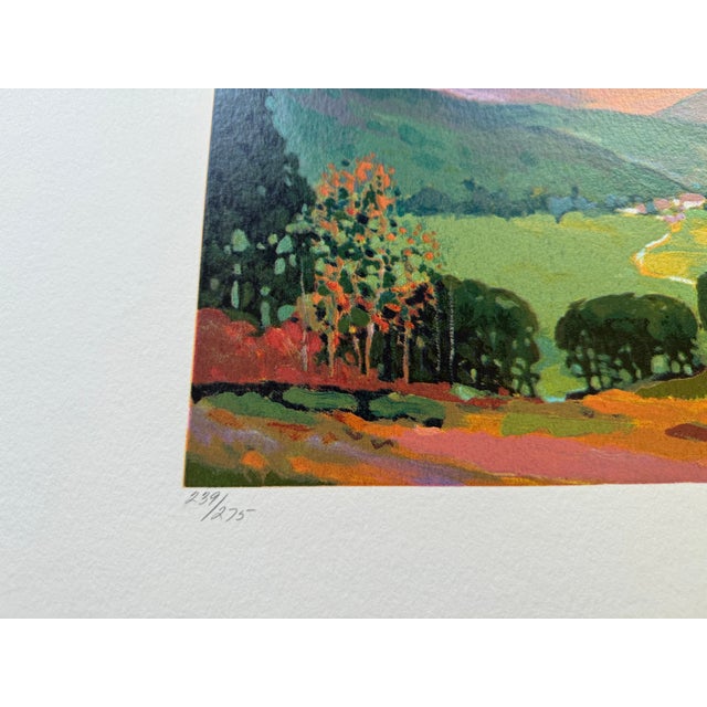 Realism Max Hayslette Sunrise Suite I Signed Serigraph For Sale - Image 3 of 4