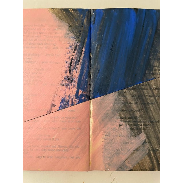 Late 20th Century Vintage Abstract Mixed Media Book Art by Irwin Susskind For Sale - Image 5 of 6