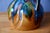 Vintage Glazed Ceramic Amphora Vase with Iridescent Drips, 1970s For Sale - Image 6 of 10