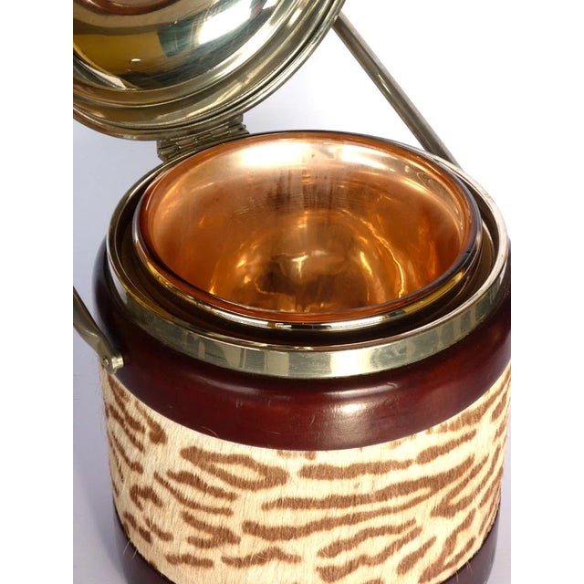 Mid-Century Wooden Ice Bucket from Macabo, 1950s For Sale - Image 4 of 6