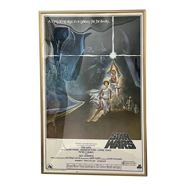 Star Wars "A New Hope" 1977 Original Poster by Tom Jung, 20th Century Fox 1977 For Sale