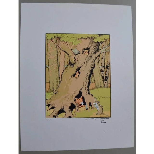 Benjamin Rabier, Untitled, Silkscreen For Sale - Image 8 of 8