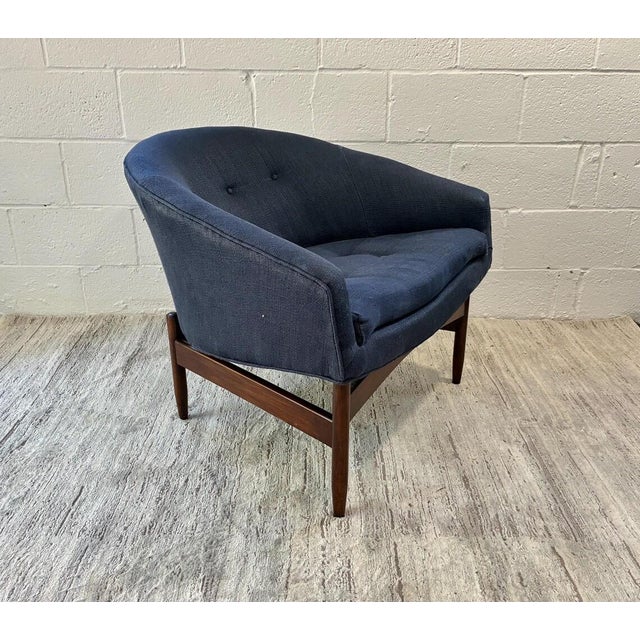 1960s Vintage Danish Mid Century Accent Chair For Sale - Image 5 of 11