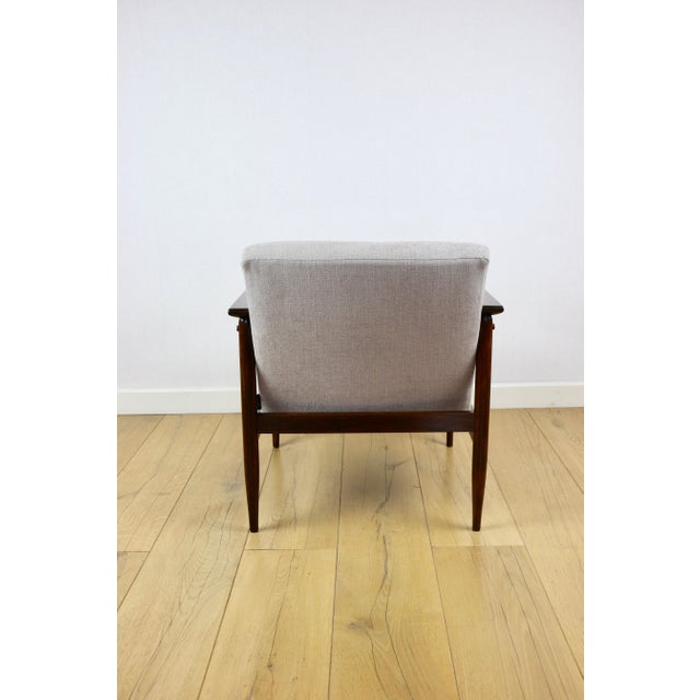 Vintage Loft Armchair in Light Grey, 1970s For Sale - Image 9 of 11