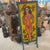 Wood c.l. Bono Painted Wood Reversible Screen by Two Different Artists For Sale - Image 7 of 11