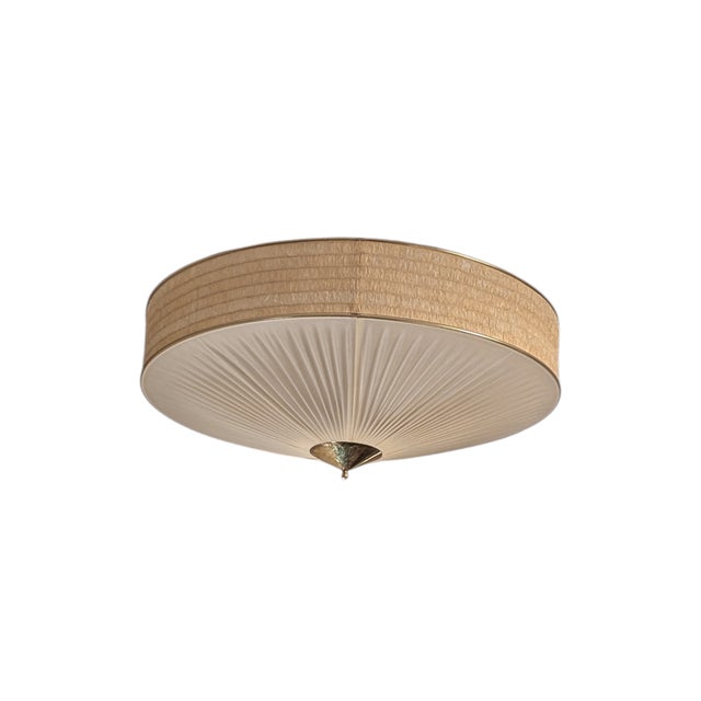 Vintage Finnish Fush Mount, 1950s For Sale - Image 18 of 18