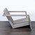 Restoration Hardware Restoration Hardware Weathered Teak Modern Outdoor Chair For Sale - Image 4 of 7