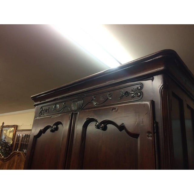 Vintage Wardrobe, Armoire, French Style For Sale - Image 9 of 10