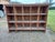 1930s Shop Cabinet, Oak, Total Height: 236 cm, Length and Width: 210 cm x 109 cm, Cabinet in 2 Parts: 85 cm for the base,...