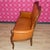 1960s Chippendale Caramel Leather 2-Seater Sofa, 1960s For Sale - Image 5 of 13