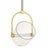 Glass Arteriors Home Marco White Glass Large Pendant Lighting For Sale - Image 7 of 11