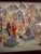 Mid-Century Modern Late 20th Century Chinese Jingdezhen Famille Rose "18 Arhats" Porcelain Plaque - Framed For Sale - Image 3 of 11