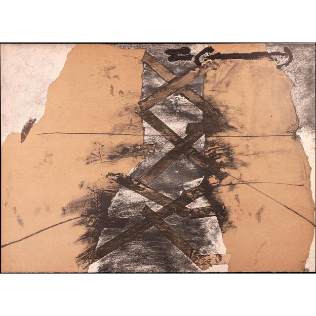 Antoni Tàpies, Lithograph Edition 64/150, 1974, Lithograph For Sale