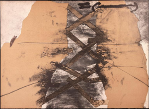 Antoni Tàpies, Lithograph Edition 64/150, 1974, Lithograph