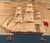 Mid 19th Century Sailor's Woolwork of Royal Navy Ship With Red Ensign With Two Bermudan Ketches For Sale - Image 5 of 6