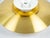Gold Vintage Danish Roma Pendant Lamp from Junge, 1980s For Sale - Image 8 of 10